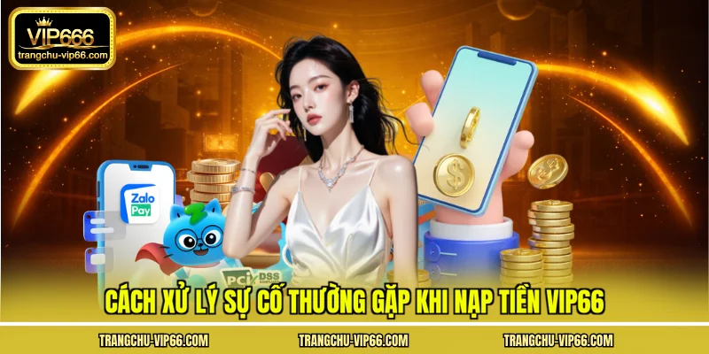 Cách xử lý sự cố thường gặp khi nạp tiền VIP66