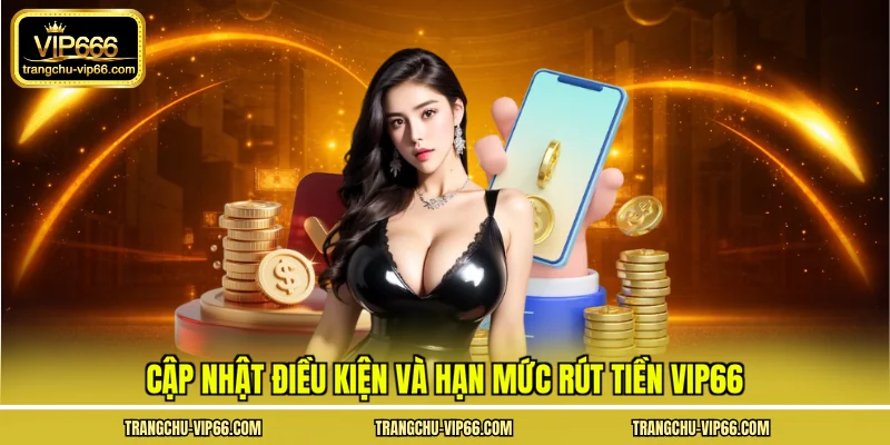 Cập nhật điều kiện và hạn mức rút tiền VIP66