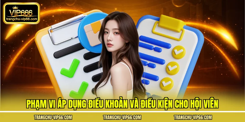 Phạm vi áp dụng điều khoản và điều kiện cho hội viên